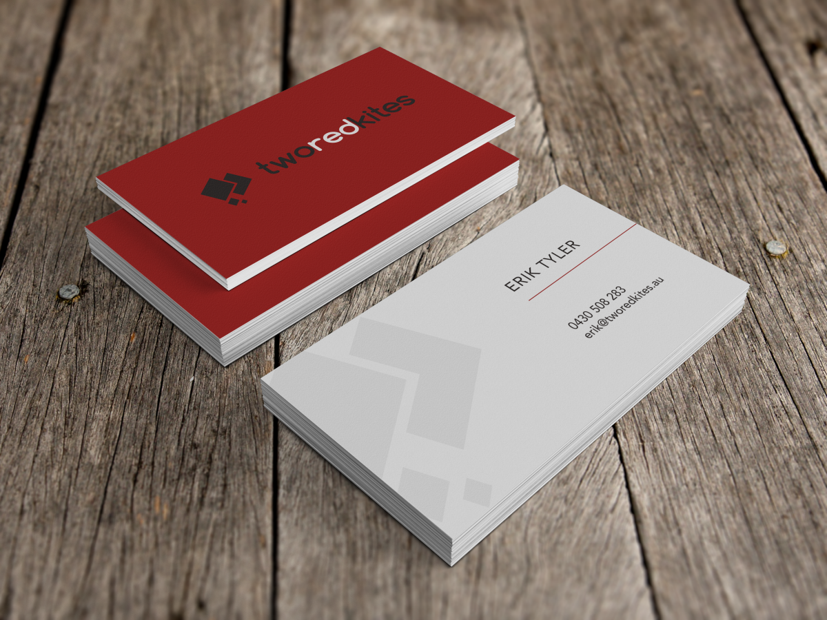 Business Card Design by HYPdesign for 2 Red Kites | Design #2540826