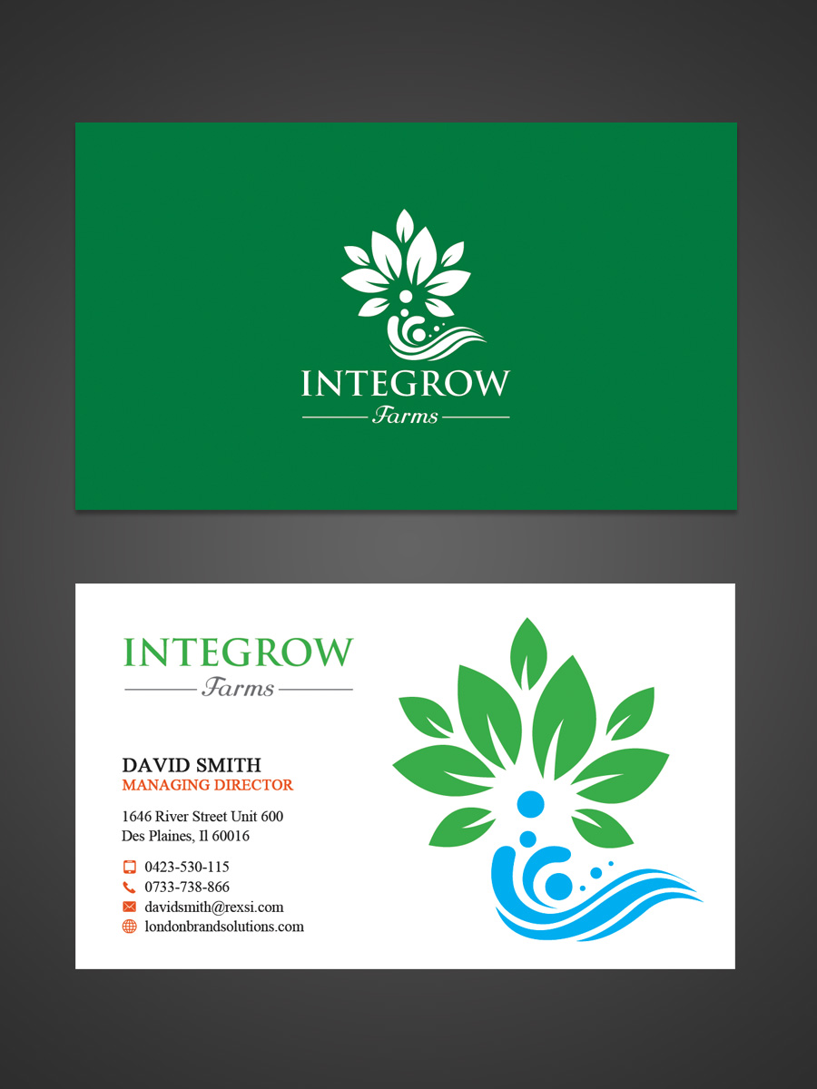 Business Card Design by Sandaruwan for Integro Services | Design #14598061