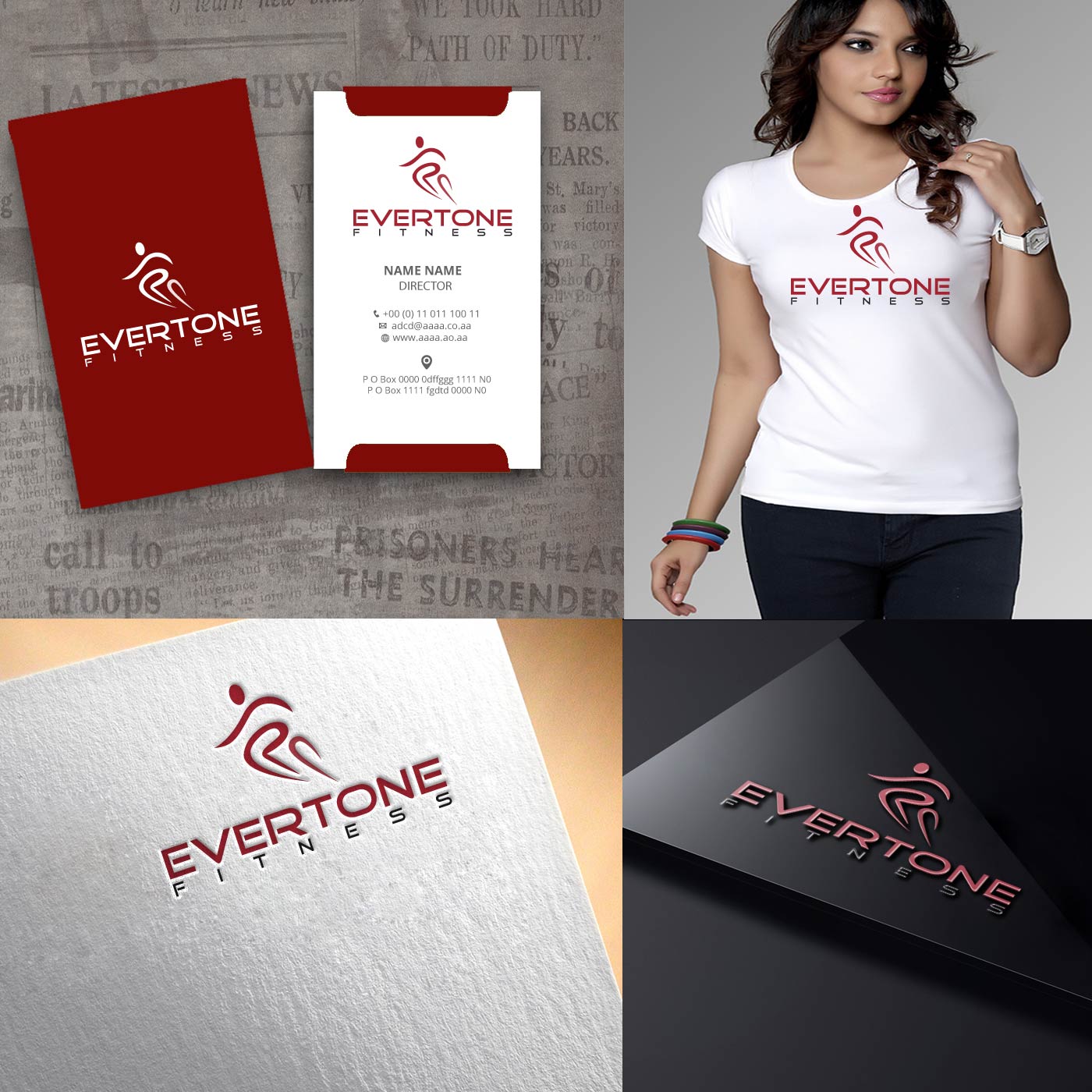 Logo Design by zebronicgraphic for Evertone Fitness | Design #14604727