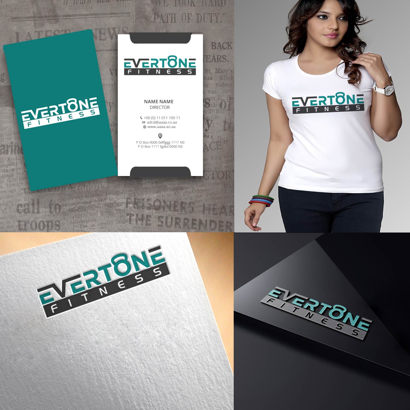 Logo Design by zebronicgraphic for Evertone Fitness | Design #14604729