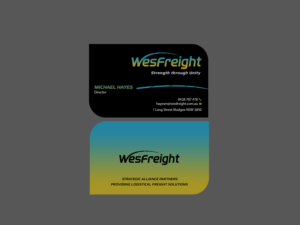 Business Card Design by Creations Box 2015 for Wesfreight | Design: #14603861