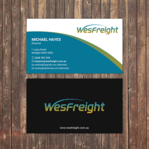 Diseño de Tarjeta de Presentación por Sky007 para Wesfreight | Diseño: #14587054
