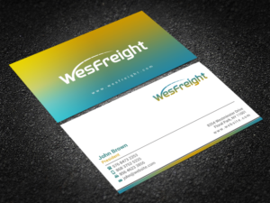 Business Card Design by Brand aid for Wesfreight | Design: #14588599