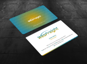 Diseño de Tarjeta de Presentación por chandrayaan.creative para Wesfreight | Diseño: #14589906