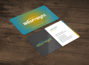 Diseño de Tarjeta de Presentación por chandrayaan.creative para Wesfreight | Diseño: #14589927