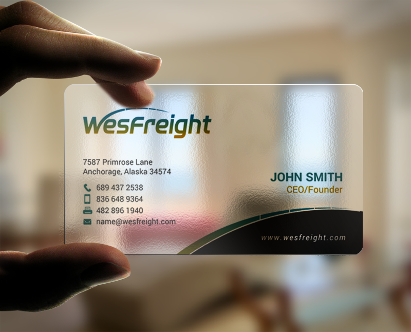 Business Card Design by chandrayaan.creative for Wesfreight | Design #14592608