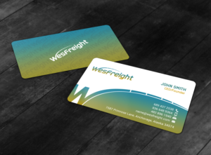 Diseño de Tarjeta de Presentación por chandrayaan.creative para Wesfreight | Diseño: #14592609