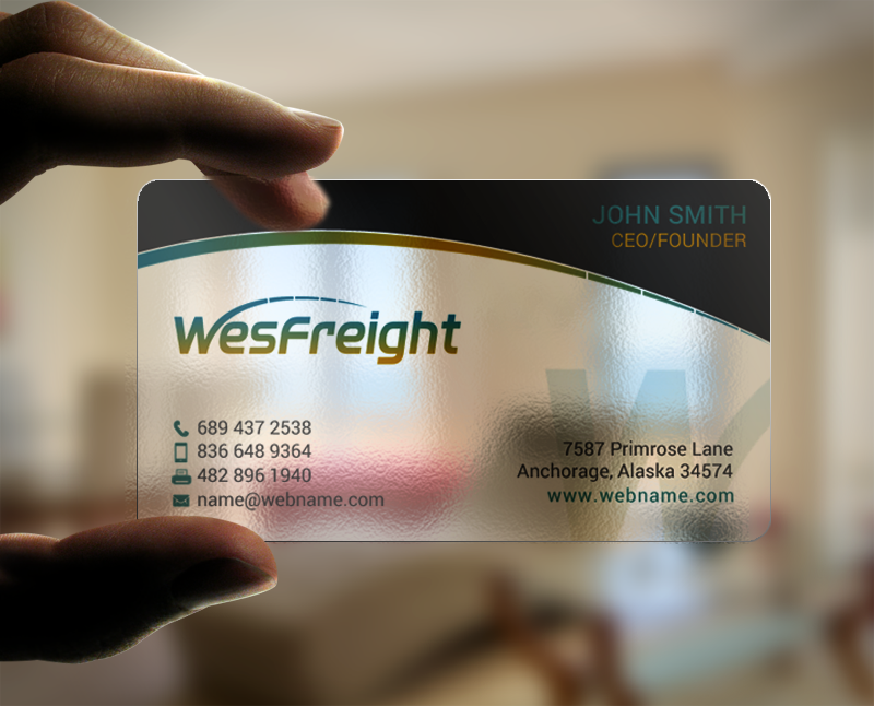 Business Card Design by chandrayaan.creative for Wesfreight | Design #14592620