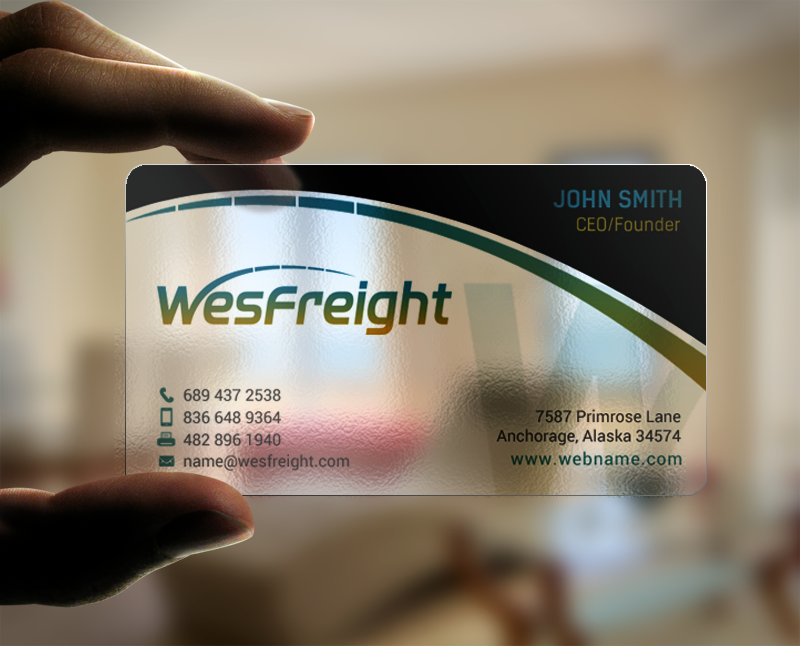 Business Card Design by chandrayaan.creative for Wesfreight | Design #14592703