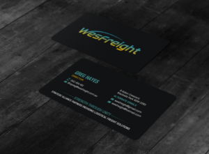 Diseño de Tarjeta de Presentación por chandrayaan.creative para Wesfreight | Diseño: #14654189