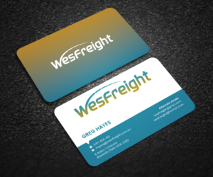 Business Card Design by Graphic Flame for Wesfreight | Design: #14586096