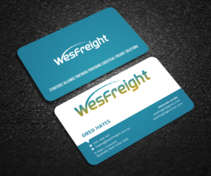 Business Card Design by Graphic Flame for Wesfreight | Design: #14586099