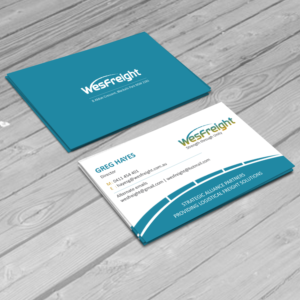 Business Card Design by webeezine for Wesfreight | Design: #14586620