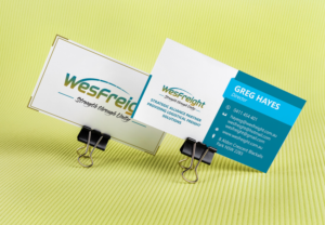 Business Card Design by Tripple A Multmedia for Wesfreight | Design #14610235