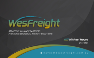 Business Card Design by Marketing Wings for Wesfreight | Design: #14611100