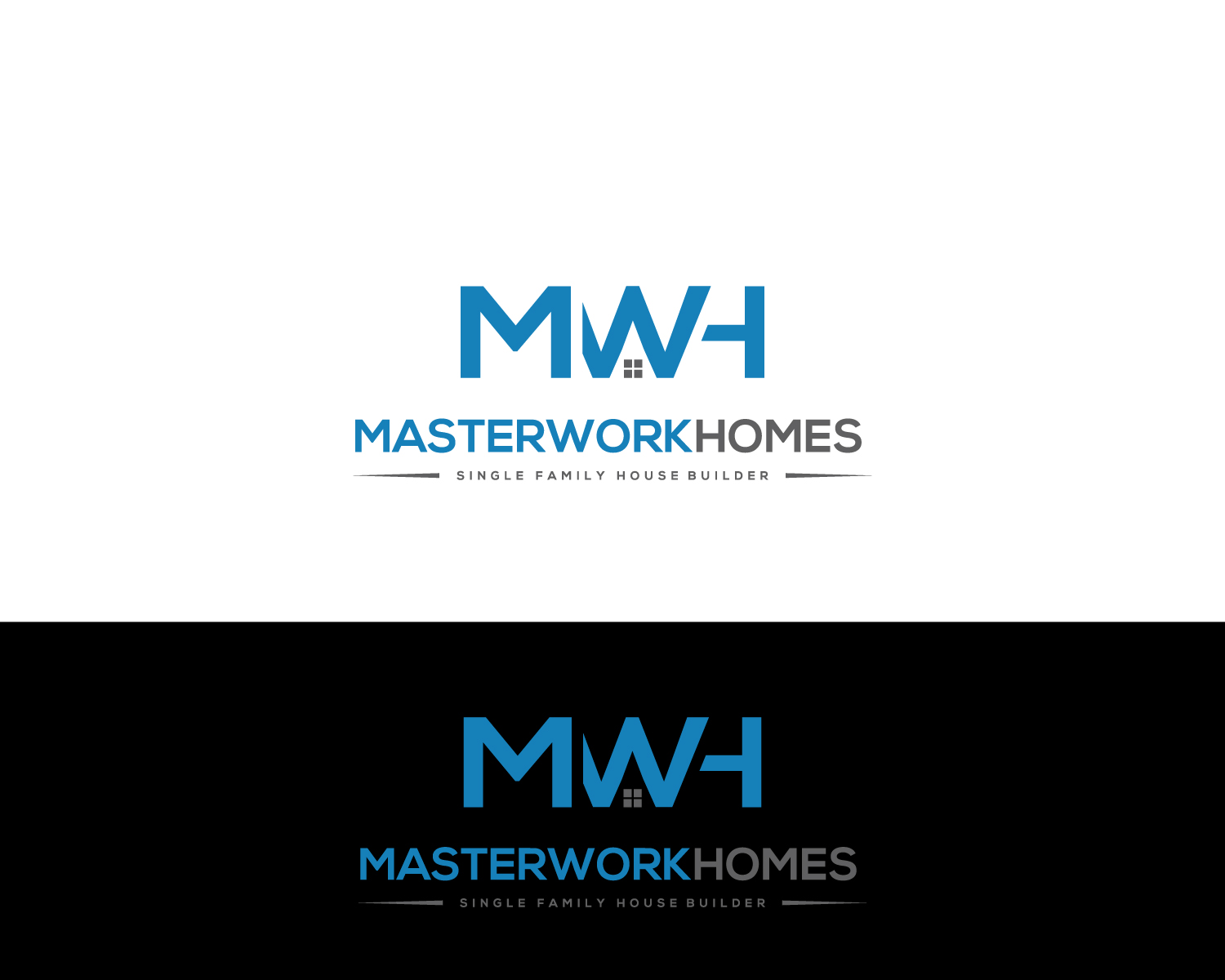 Logo Design by Atec for MasterWork Homes Ltd. | Design #14600092