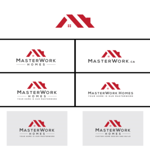 Logo Design by Salina R for MasterWork Homes Ltd. | Design: #14622950