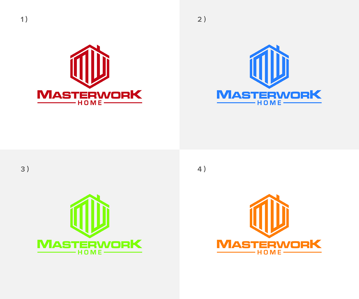 Logo Design by eMARK for MasterWork Homes Ltd. | Design #14607527