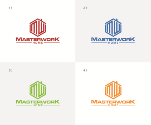 Logo Design by eMARK for MasterWork Homes Ltd. | Design: #14607527