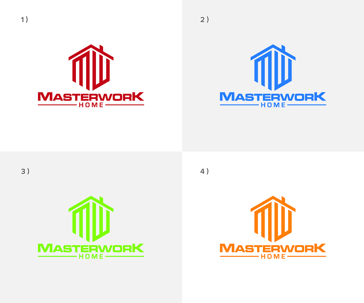Logo Design by eMARK for MasterWork Homes Ltd. | Design #14607529