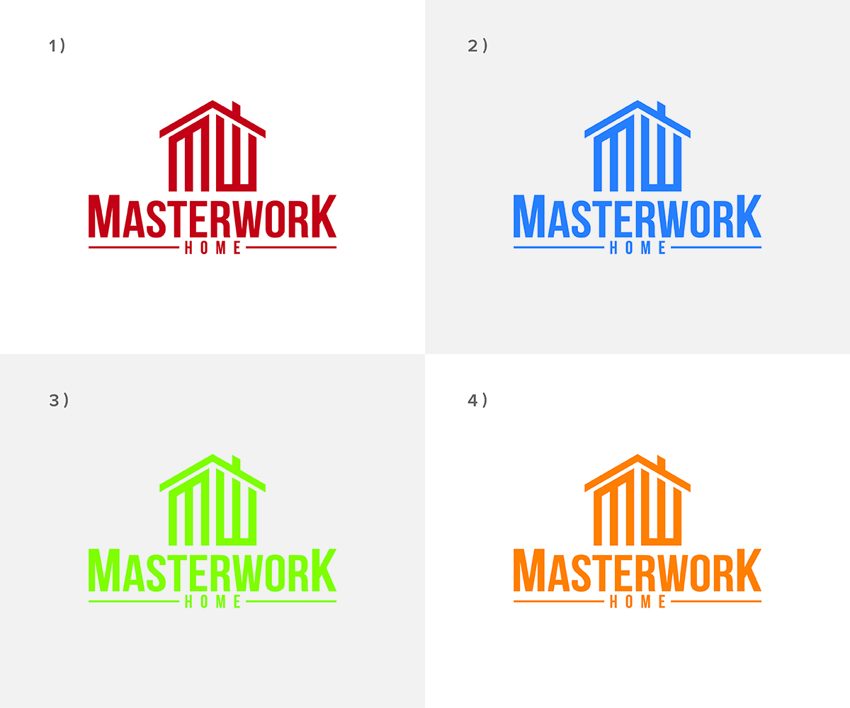 Logo Design by eMARK for MasterWork Homes Ltd. | Design #14607532