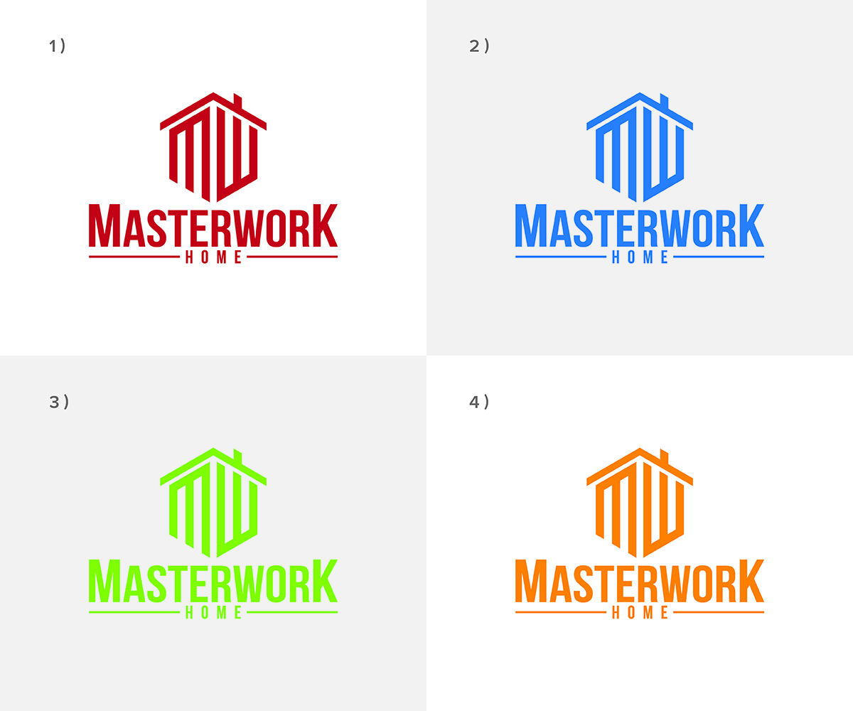 Logo Design by eMARK for MasterWork Homes Ltd. | Design #14607533