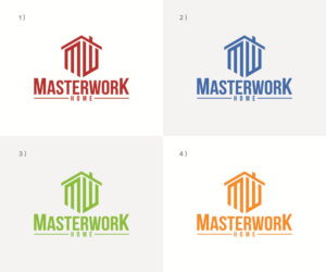Logo Design by eMARK for MasterWork Homes Ltd. | Design: #14607533