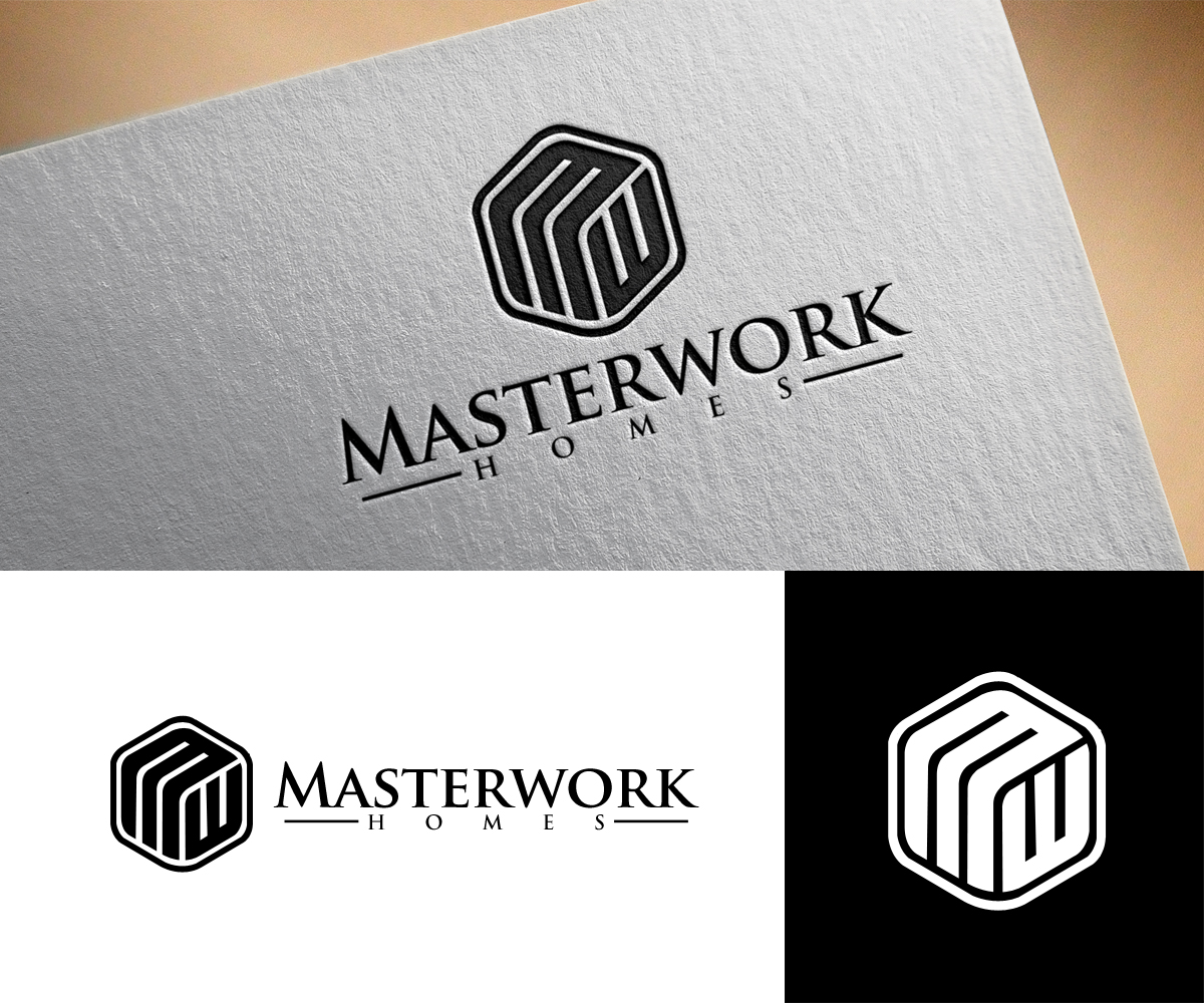 Logo Design by PsyPen for MasterWork Homes Ltd. | Design #14598691