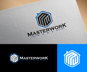 Logo Design by PsyPen for MasterWork Homes Ltd. | Design: #14603360