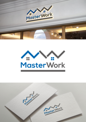 Logo Design by Tukang Angon Kebo for MasterWork Homes Ltd. | Design: #14597746
