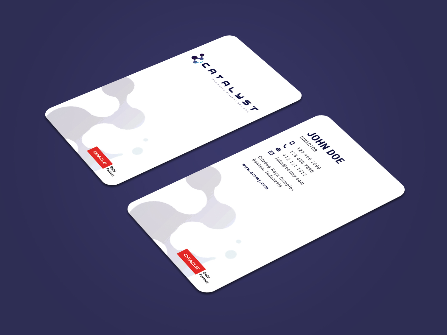 Visitenkarten-Design von alvinfadoil für Catalyst Commerce Systems Pte Ltd | Design #14597066