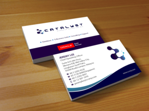 Business Card Design by Creations Box 2015 for Catalyst Commerce Systems Pte Ltd | Design: #14604026