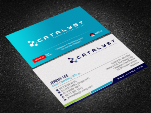 Diseño de Tarjeta de Presentación por Brand aid para Catalyst Commerce Systems Pte Ltd | Diseño: #14671541
