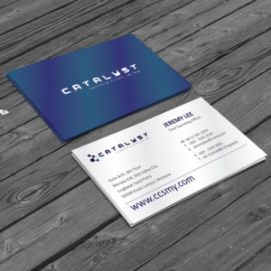 Business Card Design by webeezine for Catalyst Commerce Systems Pte Ltd | Design: #14601493