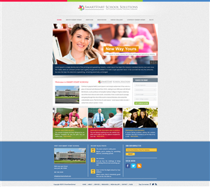 Wordpress Design by Lucky Striker for SmartStart School Solutions | Design: #2539600