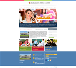 Wordpress Design by Lucky Striker for SmartStart School Solutions | Design: #2539610