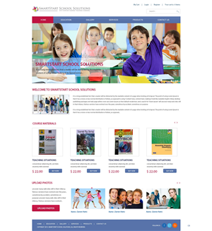 Wordpress Design by pb for SmartStart School Solutions | Design: #2553052
