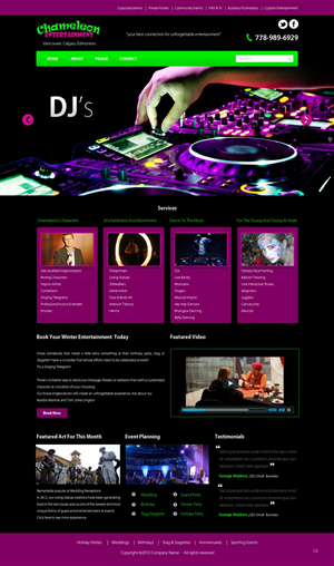 Wordpress Design by pb for this project | Design: #2730130