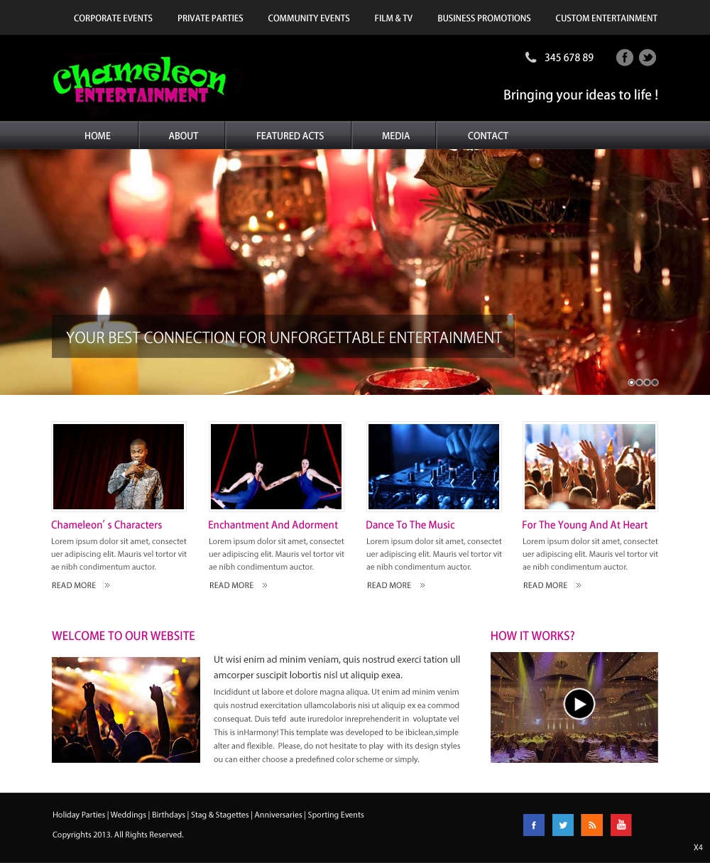 Wordpress Design by pb for this project | Design #2730143