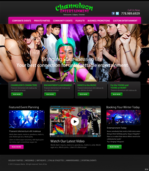 Wordpress Design by pb for this project | Design: #2730155