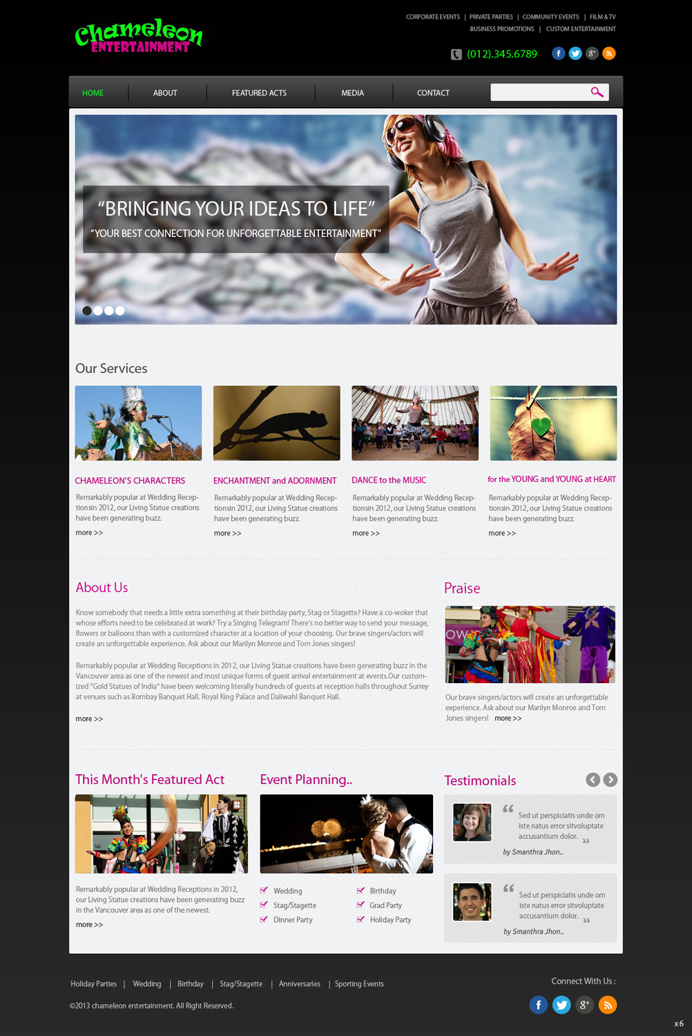 Wordpress Design by pb for this project | Design #3052863