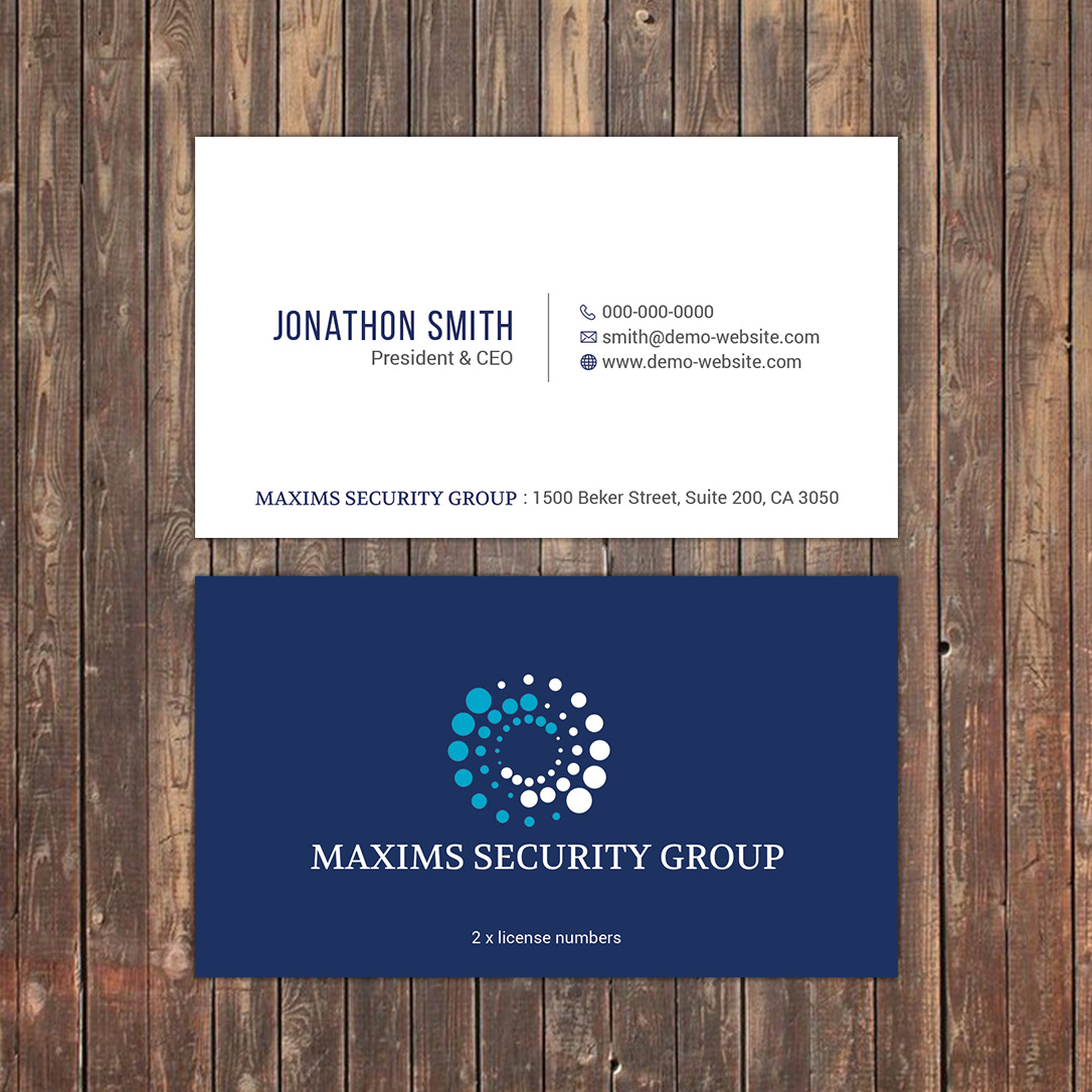 Diseño de Tarjeta de Presentación por Sky007 para este proyecto | Diseño #14616371