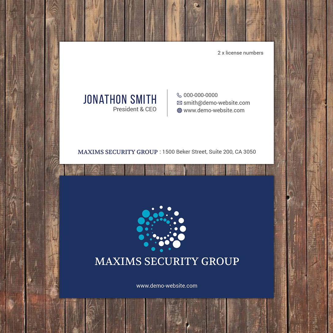 Diseño de Tarjeta de Presentación por Sky007 para este proyecto | Diseño #14616388