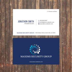 Visitenkarten-Design von Sky007 für dieses Projekt | Design: #14616388