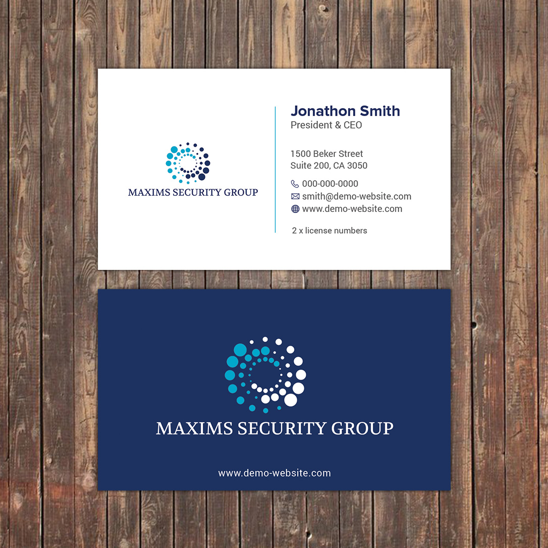 Visitenkarten-Design von Sky007 für dieses Projekt | Design #14630246