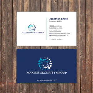 Visitenkarten-Design von Sky007 für dieses Projekt | Design: #14630246