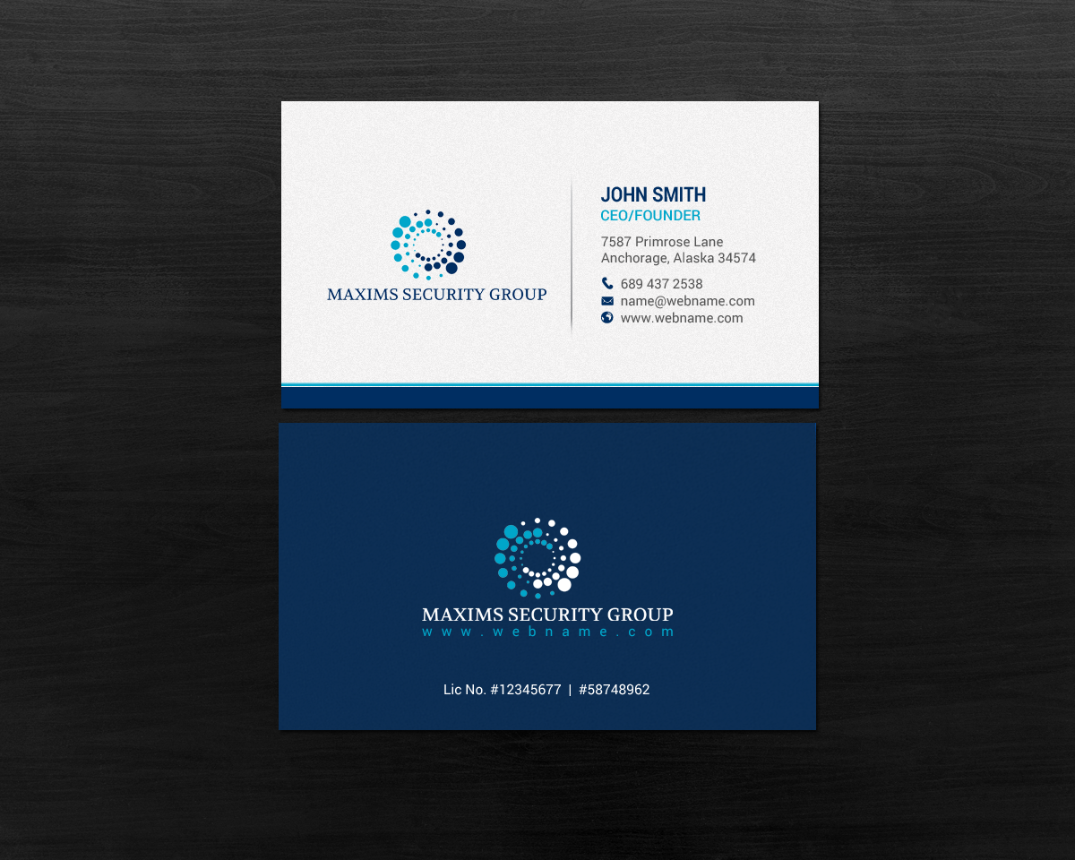 Business Card Design by chandrayaan.creative for this project | Design #14600889