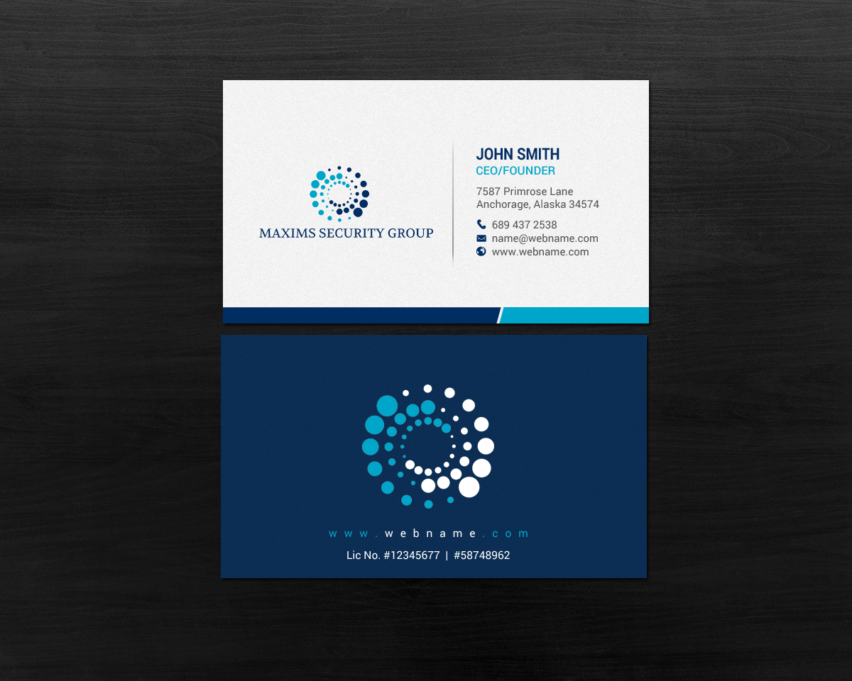 Business Card Design by chandrayaan.creative for this project | Design #14600910