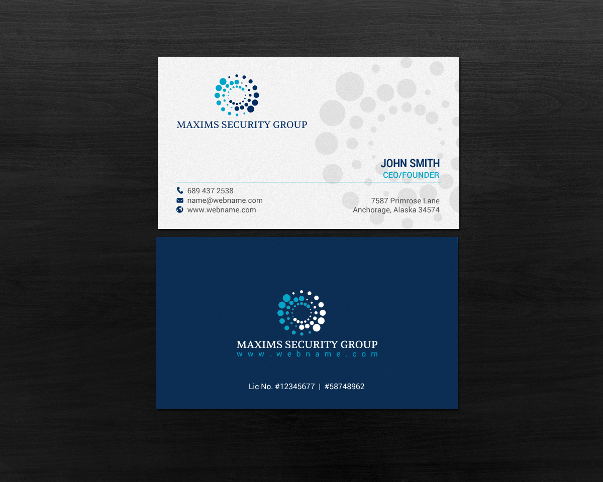 Business Card Design by chandrayaan.creative for this project | Design #14600913