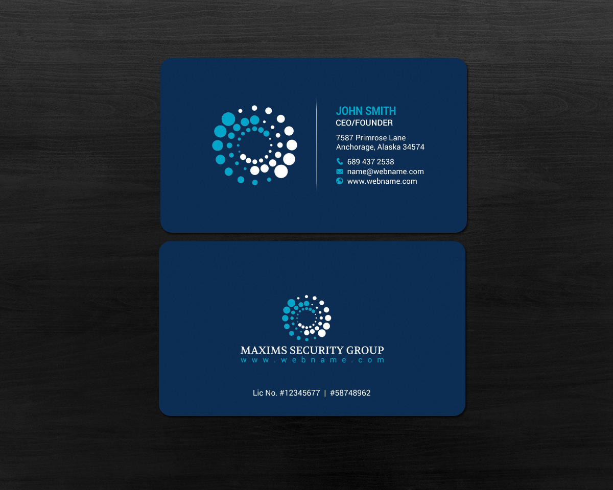 Business Card Design by chandrayaan.creative for this project | Design #14600955